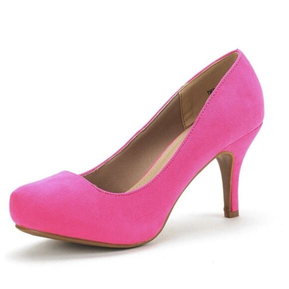 Women's Classic Closed Toe 3 Inch Heels Pumps - Size 10 - Picture 1 of 2